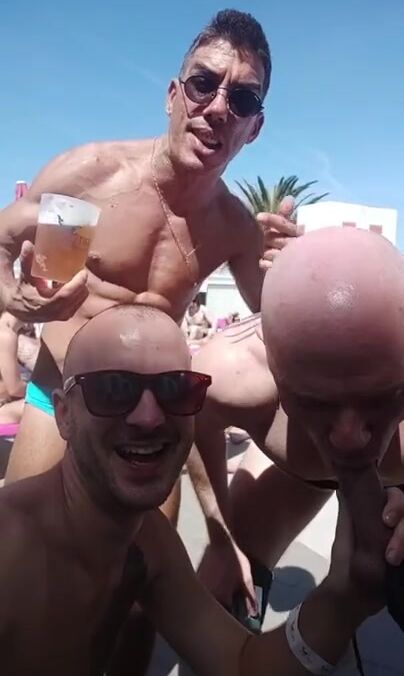 THE GUYS AT THE POOL WANT MY DICK!!! VIRAL VIDEO FROM TWITTER!!!!