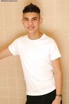 Hot Latin boy Kevin shows his skinny body and fondles his hairy
