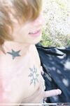 Amateur gay with amazing abs Skyler flaunts his big cock outdoors