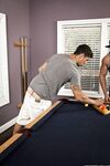 Gay partners Jimmy Clay & Cameron Foster bang each other on the