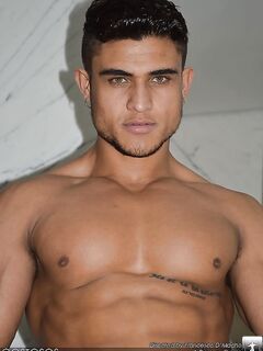 Gay Latin Diego Lauzen gets his big ass licked and fucked by