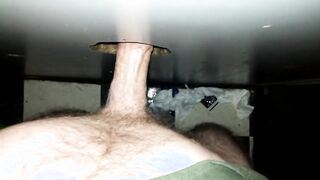Straight Boy View Dirty Gloryhole Suckoff in Bookstore