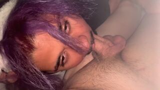 Chubby Latino Bunny Sucks Twinks Big Cock