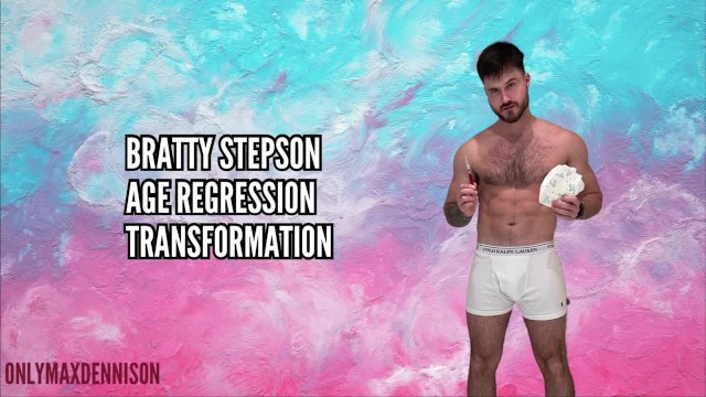 abdl - bratty stepson age regression transformation