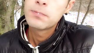 Cum play on tongue and swallowing load from cruiser