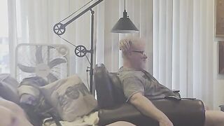 Jerking in front of StepDad