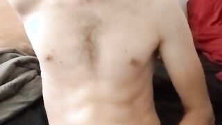 Solo Jerk off session before work