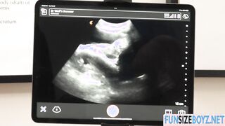 Gay Grant Ducati enjoy anal ultrasound with Doctor