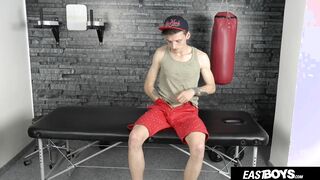 Ronald Bradley enjoys massaging his dick