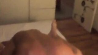 Asian Bareback with Big Cock on an Airline