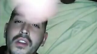 Hunk Latin Amateur Blowjob