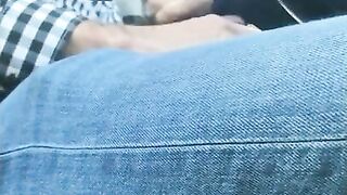Daddy Sucks Big Cock Outdoors
