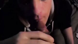 Big Cock Blowjob and Handjob Facial
