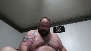 Fat Daddy Bear Takes it Like a Pro