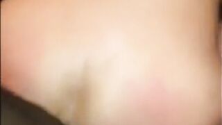 Black Cock Breeds Willing Bareback Slut