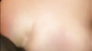 Black Cock Breeds Willing Bareback Slut