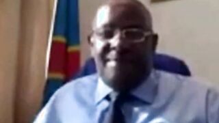 Mature Congolese Minister Daddy Barebacks His Assistant