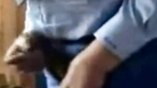 Mature Congolese Minister Daddy Barebacks His Assistant