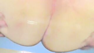 Rubbing My Big Fat Oily Ass on a Glass Table