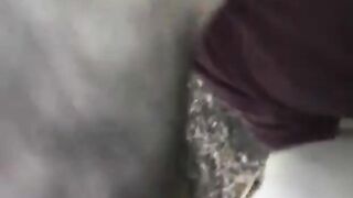 Bear Cub Blows a Load in His Mouth and Swallows