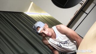 Hot muscle gypsy boy Ignacio Ramos big dick handjob