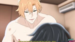 Sasaki and Miyano - Sexy Boyfriends ( sucking my femboy boyfriend's ass