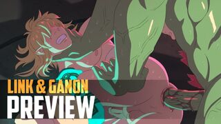 Screwing the power bottom of Hyrule | Link & Ganon ANIMATION (extended