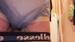 nappy boytoy shows his nappy at boyfriend's house