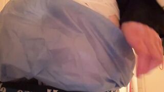 nappy boytoy shows his nappy at boyfriend's house