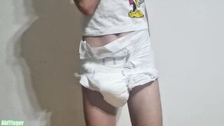 ABDL Nappy Boytoy Showing his nappy