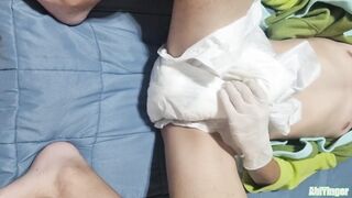 NAPPY CHANGE AND CUM