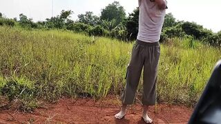 nappy twunk masturbating outdoor