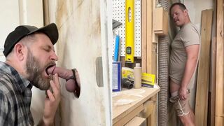 Gloryhole at the Workshop - Ryan stops by to use it