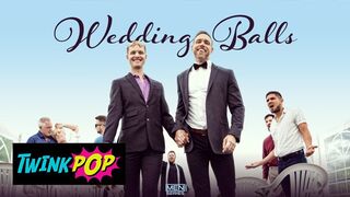 TWINKPOP - Alex Mecum And Malik Delgaty Spit Roast Benjamin Blue And