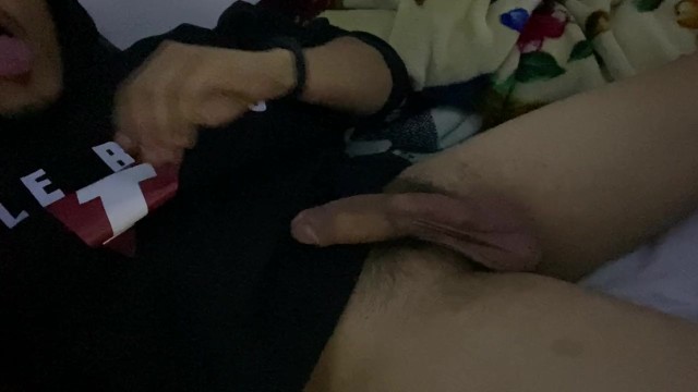 Hard cock and bouncy balls