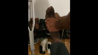 Sprained Ankle and sore toes playing basketball