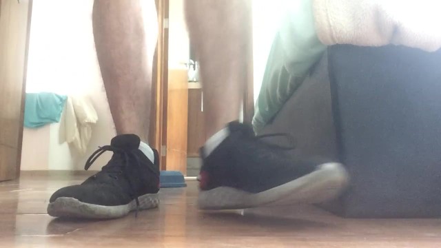 Sexy boy feet and shoes