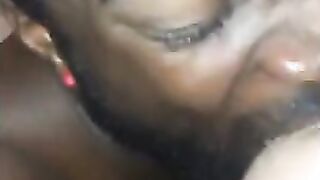 Black Barebacks White Amateur With Big Cock