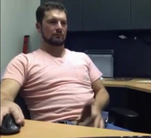 Big-Cocked Amateur Jerks Off
