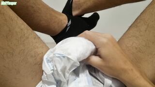 ABDL Nappy Boytoy Masturbation
