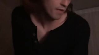 desperate to pee femboy asks to borrow your wet nappy