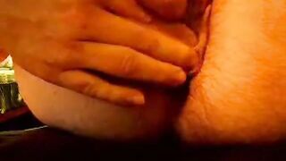 Bareback Creampie: Self-Fucking My Ass