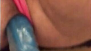 Sissy Boy's First Time with a Dildo