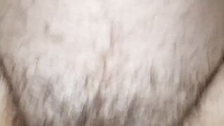 Amateur's Painful Anal Sex with Toy on Sofa