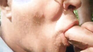 Outdoor Gay Fun with Amateur Couple