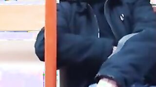 Big-Cock Str8 Guy Outdoor Play