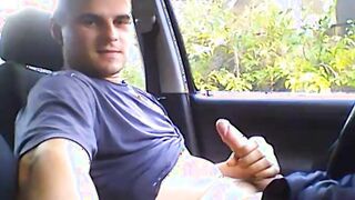 Naked Car Montage, Outdoor Masturbation Solo