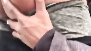 Older Black Man Sucks My Cock Outdoors for Cash