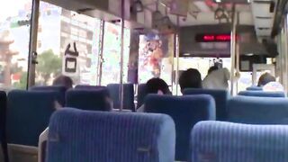 Twink Handjob in the Bus