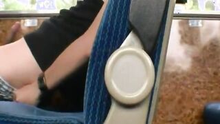 Twink Handjob in the Bus